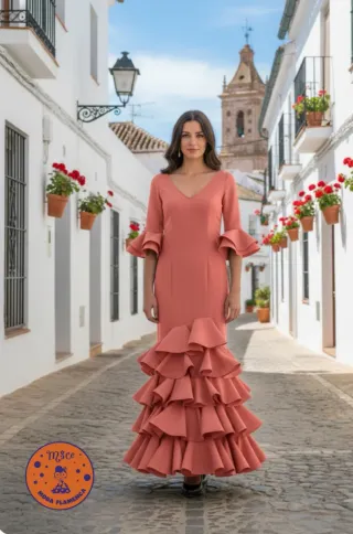 Traje Flamenca básico Mujer. Consultar stock