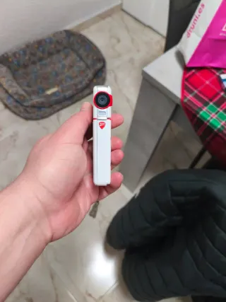 Cámara Toshiba Camileo S10 Plata/Blanca