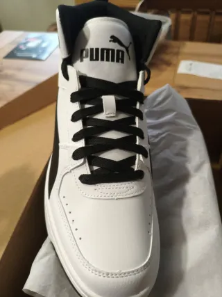Botas Puma Rebound Joy Talla 44 Blancas Negras