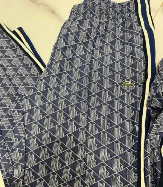 Conjunto Chándal Lacoste Azul y Blanco