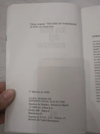 Los Idus del mañana