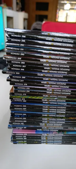 Revistas "Viajes, National Geographic"