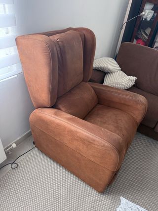 Sillón relax marrón