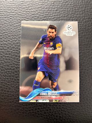 Cromo Leo Messi Topps Chrome 17/18