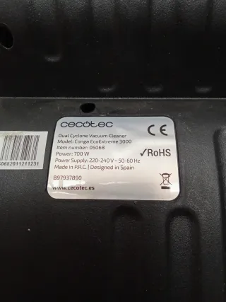 Aspiradora Cecotec Conga