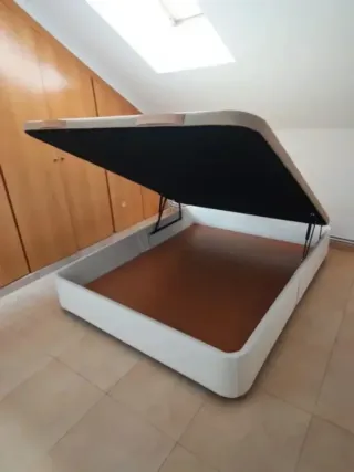 Colchon, canape abatible, cama somieres, CAMAS