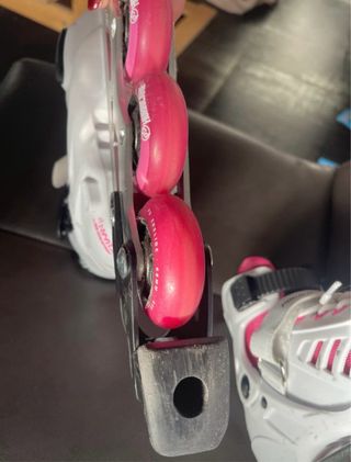 Patines Powerslide Rosa y Blanco