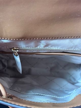 Mochila Michael Kors Marrón y Dorado