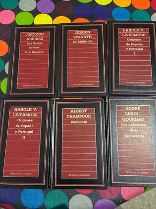Libros de Biblioteca de Historia Orbis.