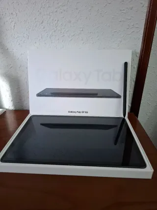 Samsung Galaxy Tab S9 5G Negro de 128 GB