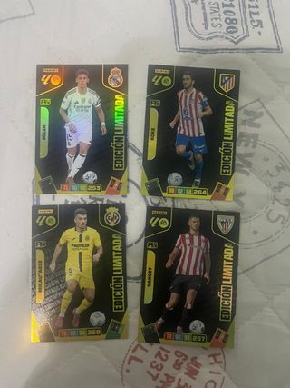 Cromos Panini Adrenalyn XL 25-26 Edición Limitada