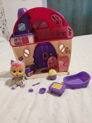 Casa Bebés Llorones con accesorios