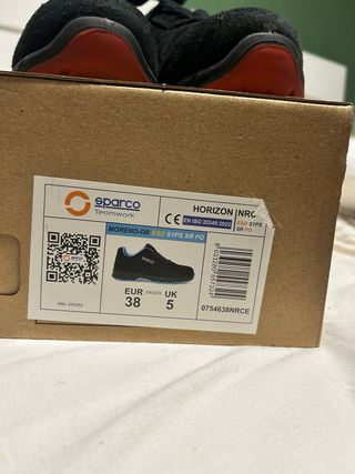 Botas Seguridad Sparco Talla 38
