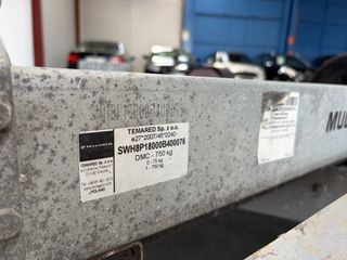 Remolque Basculante 750kg Temared 2023
