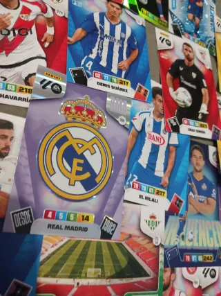 Colección cromos fútbol