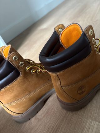Botas Timberland Marrones y Doradas