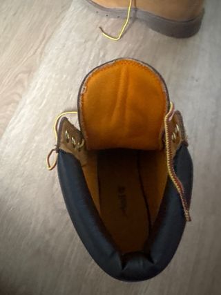 Botas Timberland Marrones y Doradas