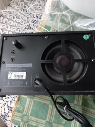 Altavoz SOYNTEC Beige y Negro