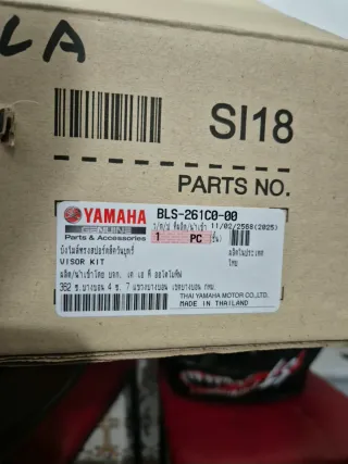 Cúpula Yamaha Sports Screen Negra