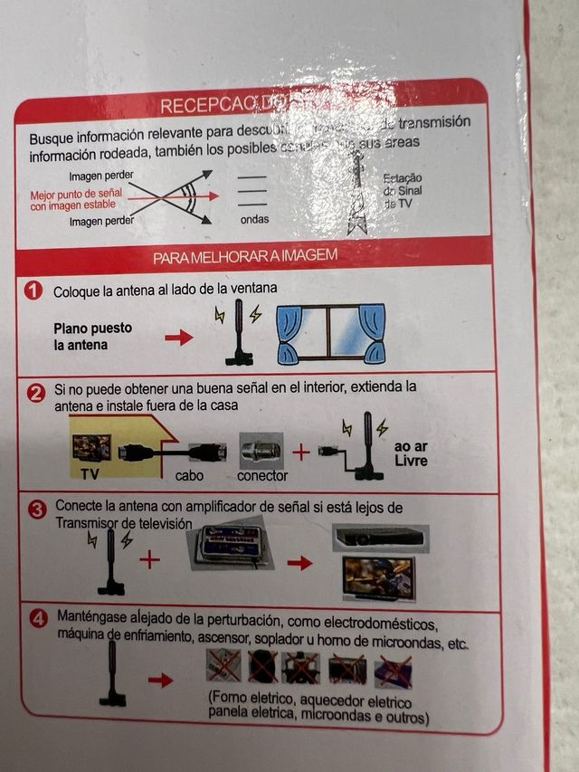 Antena Digital HDTV Qi Yuntong
