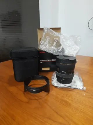 Sigma 10-20mm F4-5.6 EX DC Objetivo