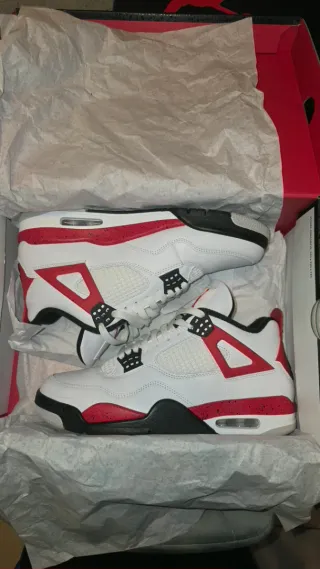 Air Jordan Retro 4 Black Red