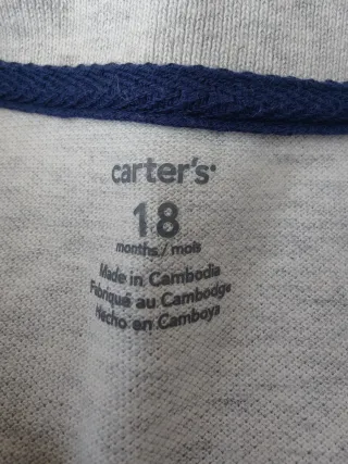 Pelele marinero Carter's 18 meses