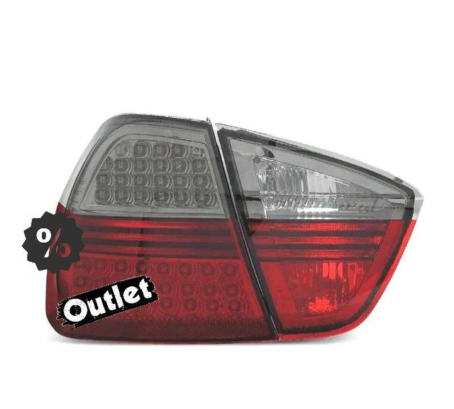 XC PILOTOS BMW E90 05-08 LED ROJO AHUMADO 4 PUERTAS R146727C