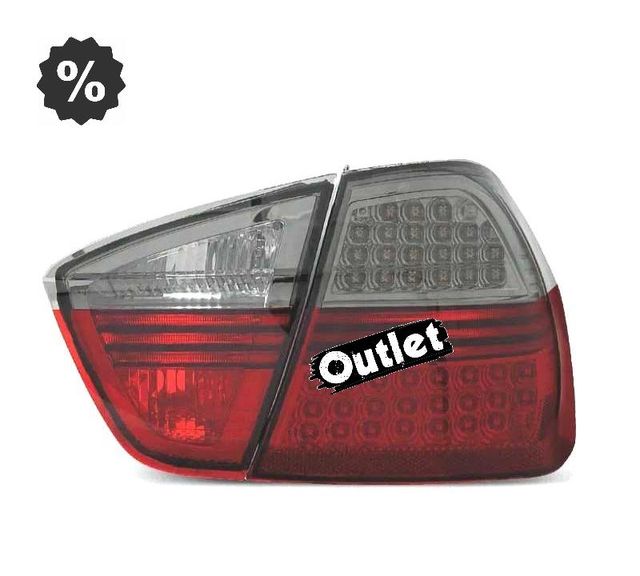 XC PILOTOS BMW E90 05-08 LED ROJO AHUMADO 4 PUERTAS R146727C