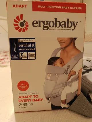 Mochila Porta Bebé Ergobaby Gris