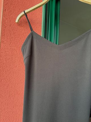 Vestido largo negro Zara - M -