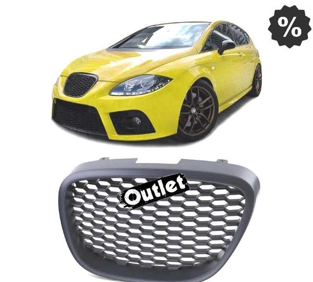 XC PARRILLA SEAT LEON II 1P TOLEDO III 5P ALTEA 5P 04-09 NEG