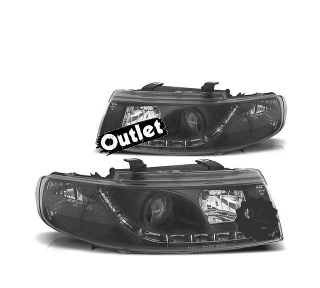 XC FAROS SEAT LEON 1M LUZ DIURNA FONDO NEGRO 99-05 R145670C6