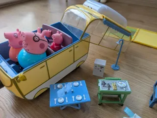 Lote Peppa Pig: Casa, Coche, Colegio, Puzzles y +
