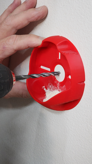 Recolector de polvo para taladro