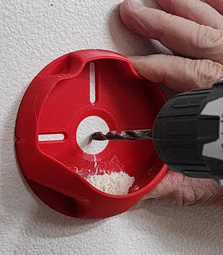 Recolector de polvo para taladro