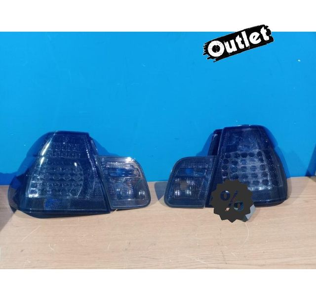 XC PILOTOS BMW E46 01-05 LED CRISTAL AHUMADO LOOK M3 R145137