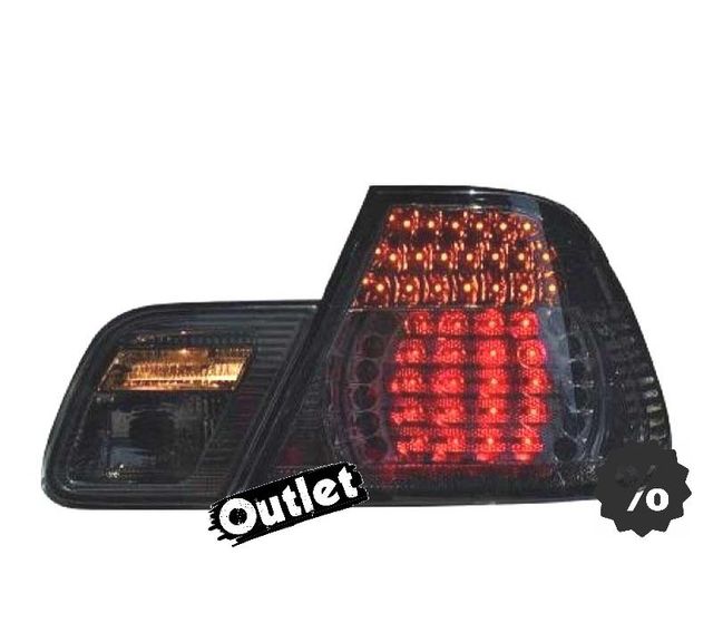 XC PILOTOS BMW E46 01-05 LED CRISTAL AHUMADO LOOK M3 R145137