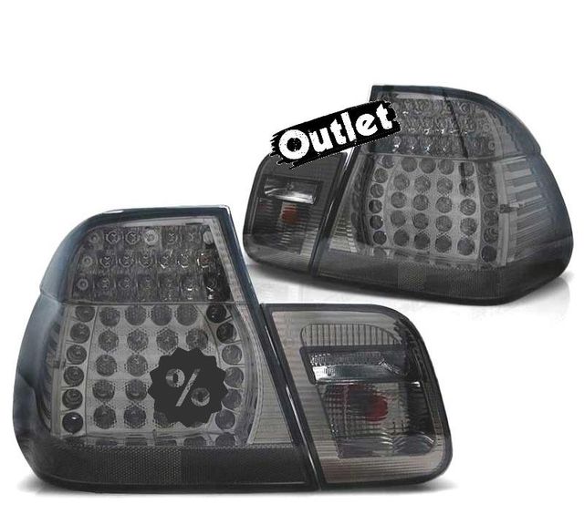 XC PILOTOS BMW E46 01-05 LED CRISTAL AHUMADO LOOK M3 R145137