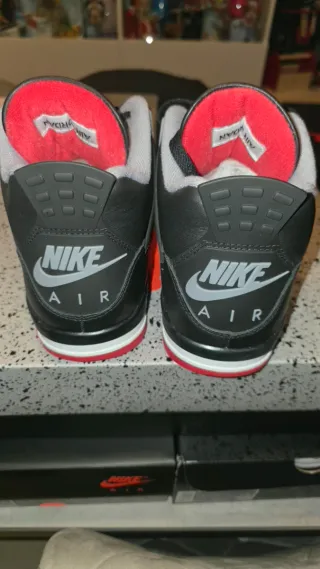 Air Jordan Retro 4 Arancione Bianco