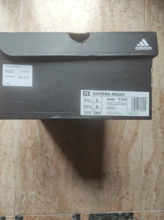 Adidas Adizero Aruku Nuevas Talla 43 1/3