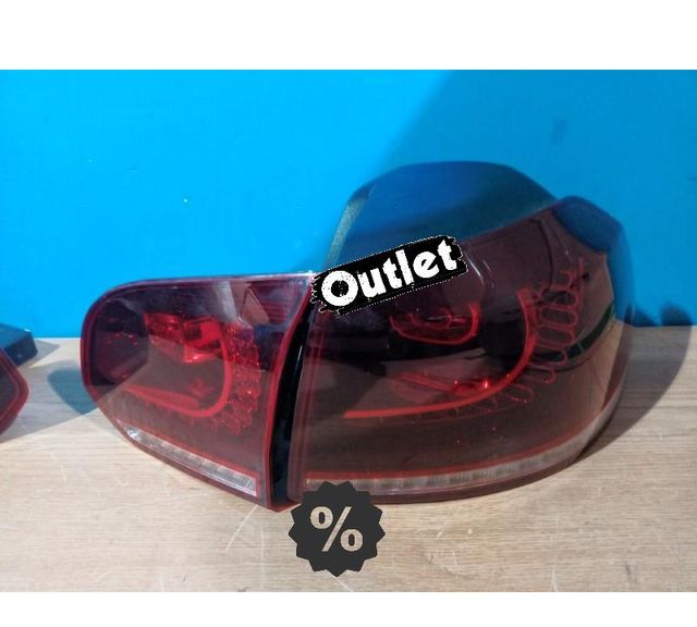 XC PILOTOS VOLKSWAGEN VW GOLF 6 08-12 LED ROJO BLANCO R01771