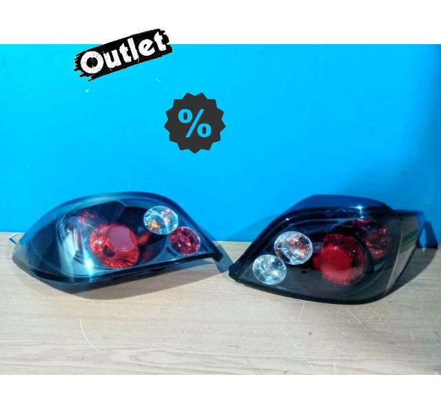 XC PILOTOS PARA PEUGEOT 307 01-07 NEGRO LOOK LEXUS R011626C4