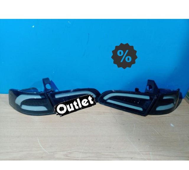 XC PILOTOS SEAT IBIZA 6L 02-08 CARDNA LIGHTBAR FONDO NEGRO L