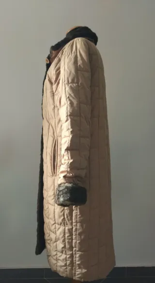 Cappotto imbottito Giacca lunga Made in Italy