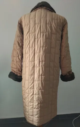 Cappotto imbottito Giacca lunga Made in Italy