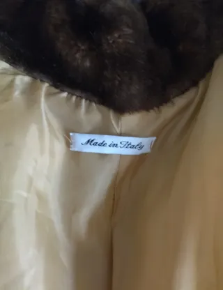 Cappotto imbottito Giacca lunga Made in Italy