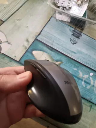Ratón inalámbrico Trust.