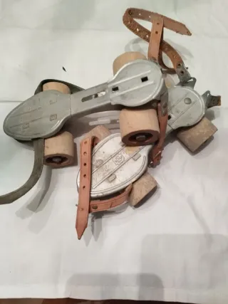 Patines de ruedas vintage años 70