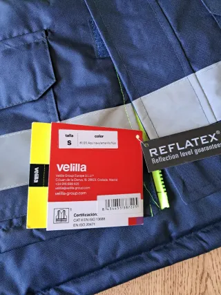 Chaleco trabajo invierno reflectante Velilla